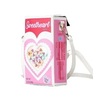 Candies Pink Novelty Crossbody Bag